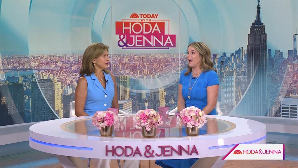 Hoda Kotb and Jenna Bush Hager