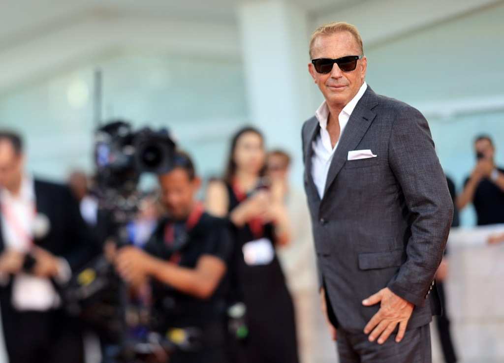 Kevin Costner at the 2024 Venice Film Festival