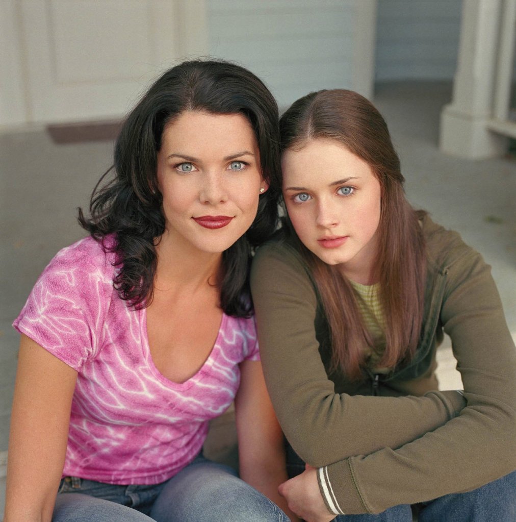 "Gilmore Girls" stars Lauren Graham as Lorelai Gilmore, Alexis Bledel as Rory Gilmore.