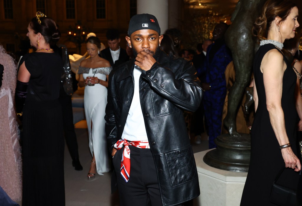 Kendrick Lamar at the 2023 Met Gala