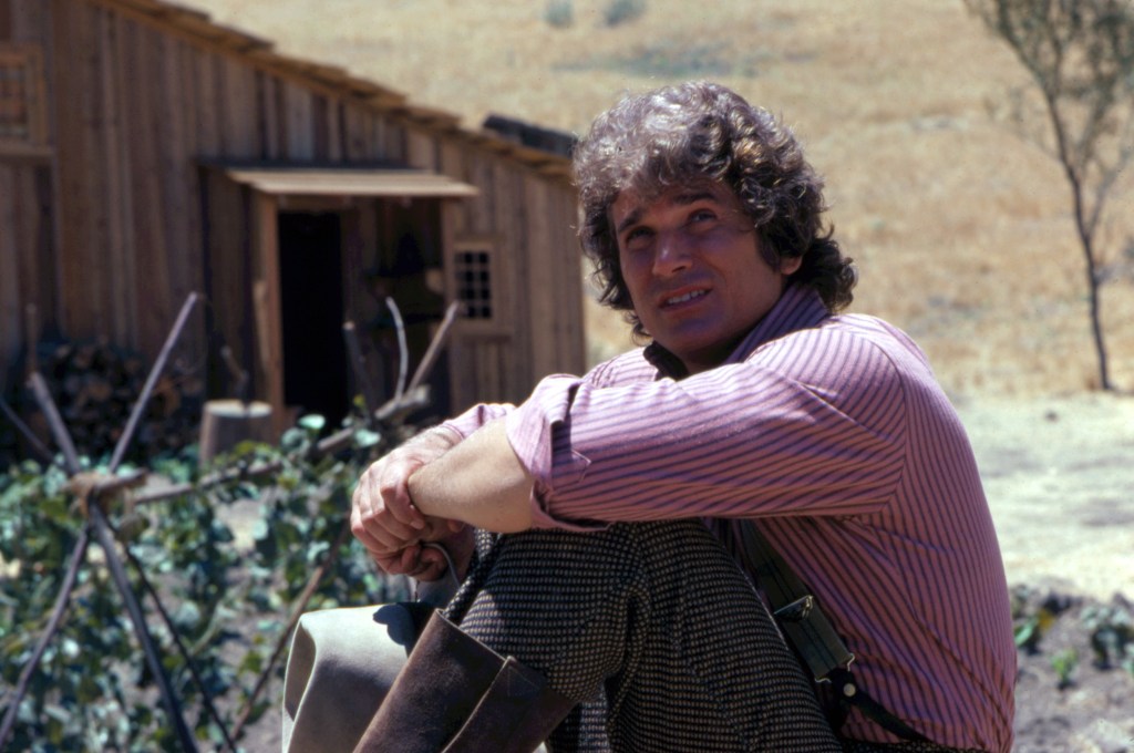 Michael Landon on "Little House on the Prairie."