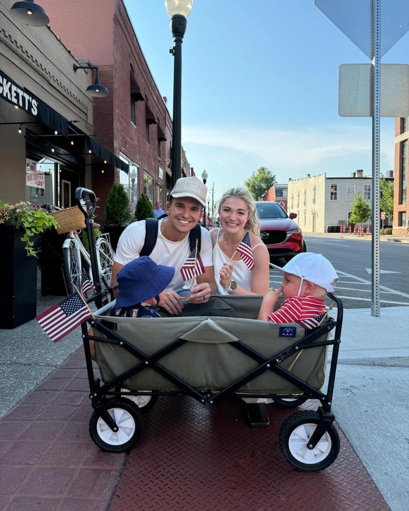 Matt and Abby Howard with their children