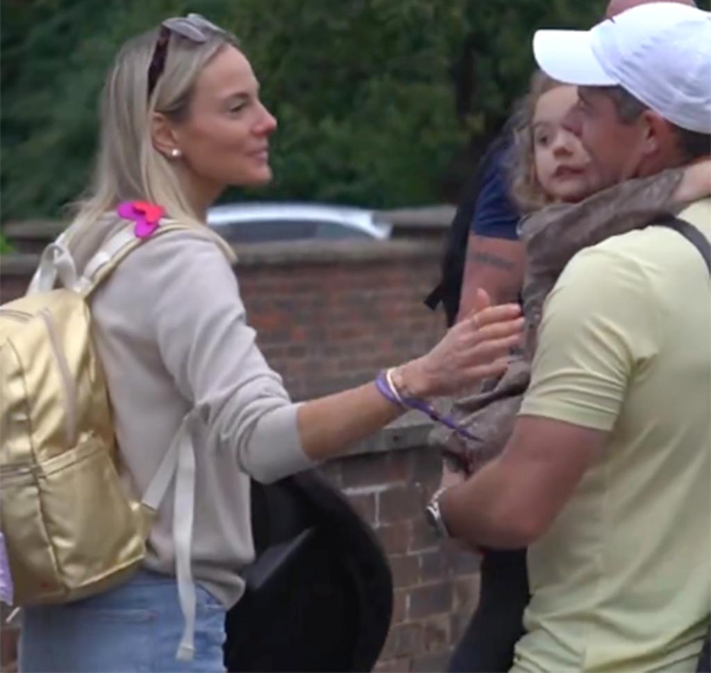 Rory McIlroy shared a sweet moment with wife Erica Stoll and their daughter, Poppy, following his BMW PGA Championship loss.