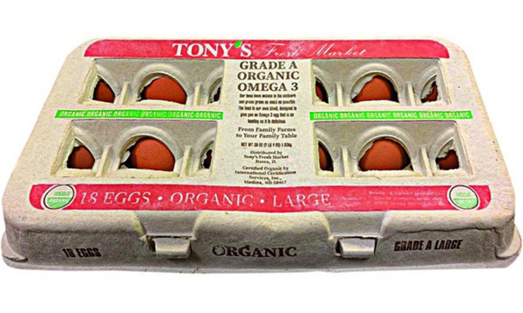 Tony's Fresh Market eggs