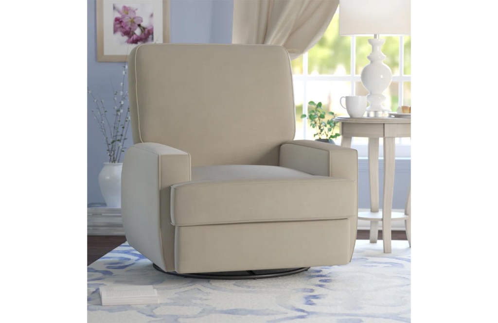 Abingdon Upholstered Swivel Reclining Glider
