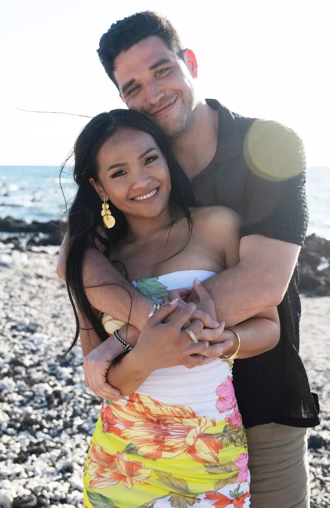 Jenn Tran and Devin Strader on "The Bachelorette."