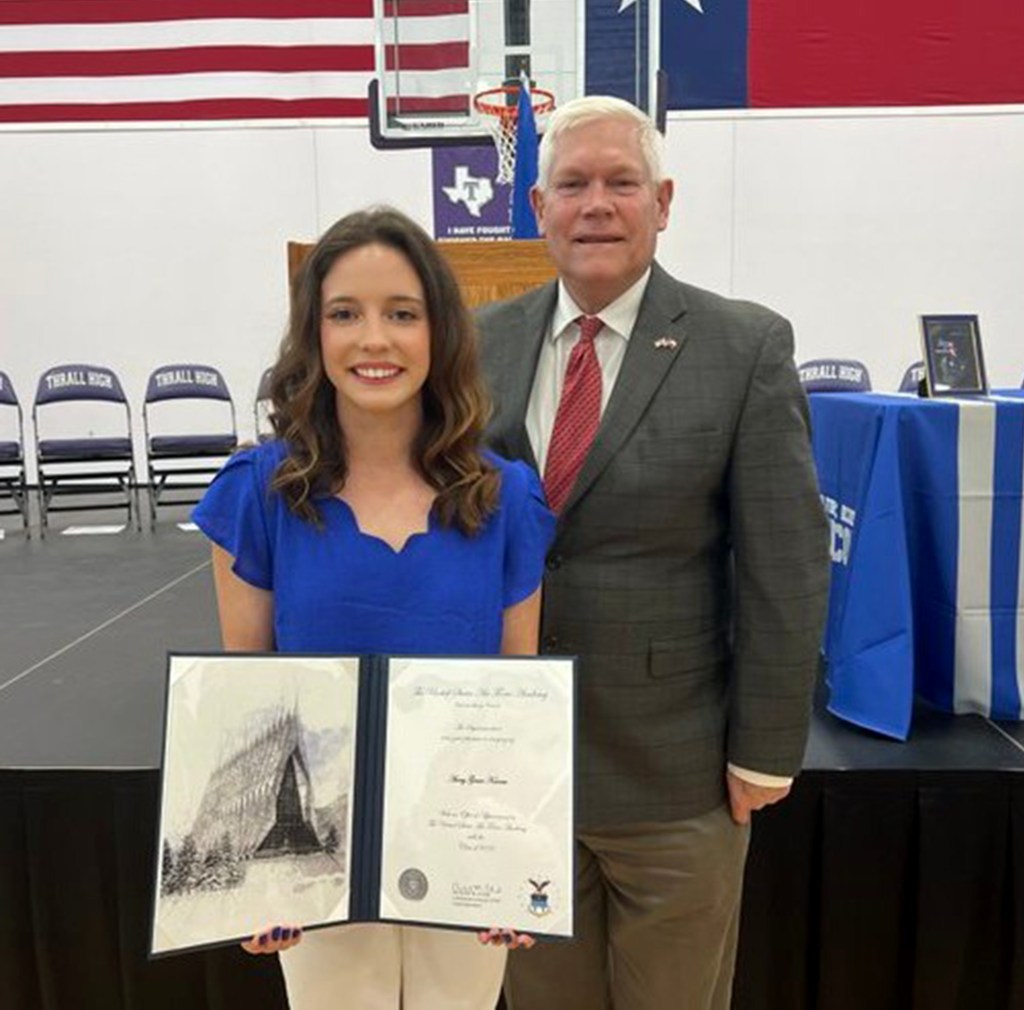 Rep. Pete Sessions (R-Texas), who nominated Koonce to attend USAFA outside Colorado Springs, said he was âincredibly saddened to hear about the lossâ of the cadet.
