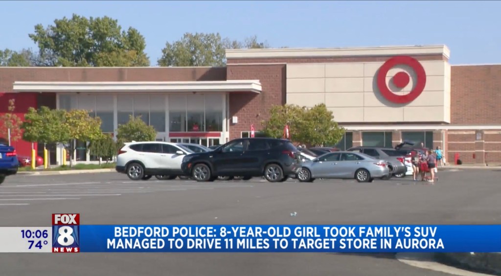 8-year-old goes to Target 