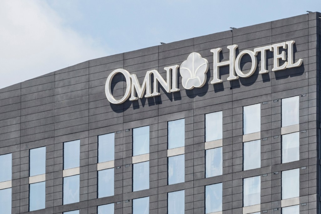 A photo of the Omni Hotel.