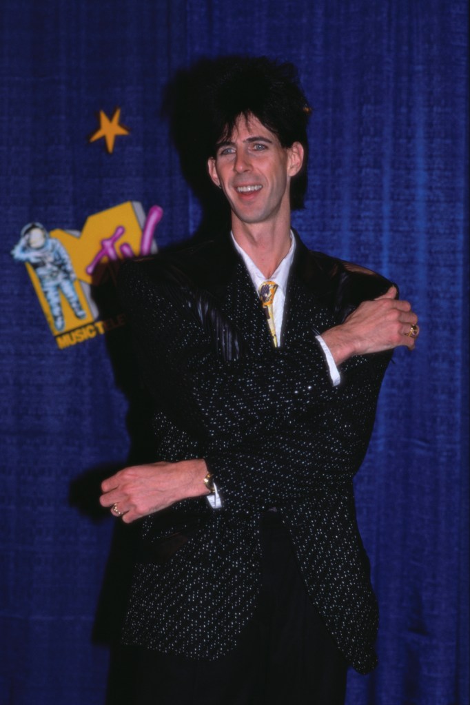 Ric Ocasek at the 1984 VMAs.