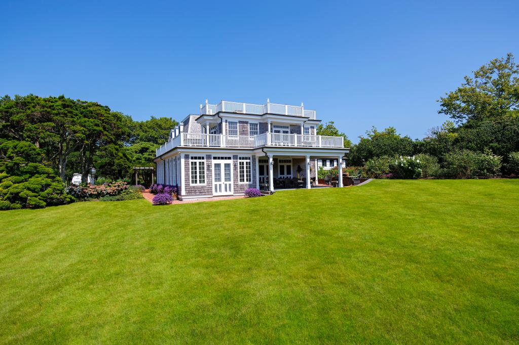 The main house was once a carriage house -- that subsequent years saw additions to the footprint.