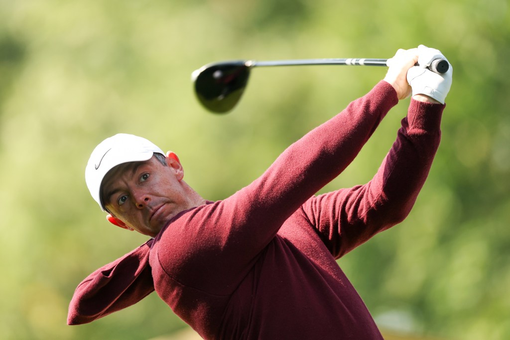 Rory McIlroy finished the opening round of the BMW PGA Championship shooting a five-under par.