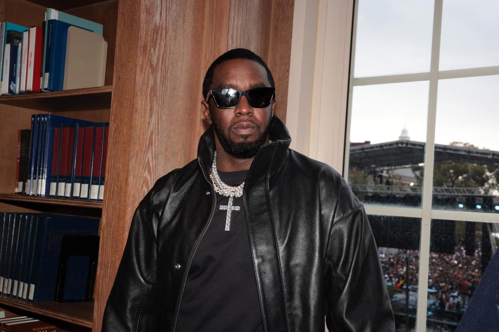 Sean "Diddy" Combs attends Homecoming Yardfest at Howard University on October 20, 2023 in Washington, DC.