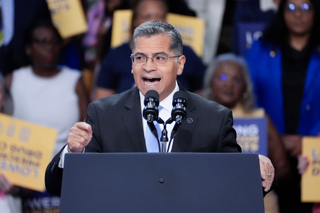 Secretary of Health and Human Services Xavier Becerra