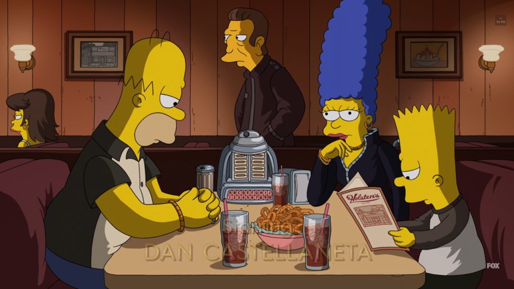 "The Simpsons" spoofs "The Sopranos"