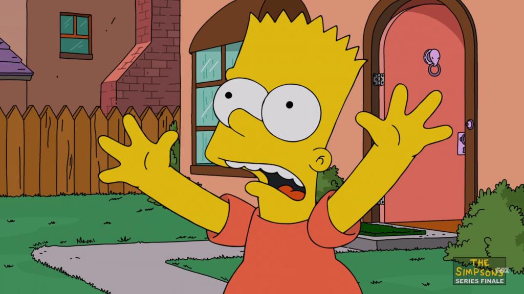 Bart Simpson in "The Simpsons"