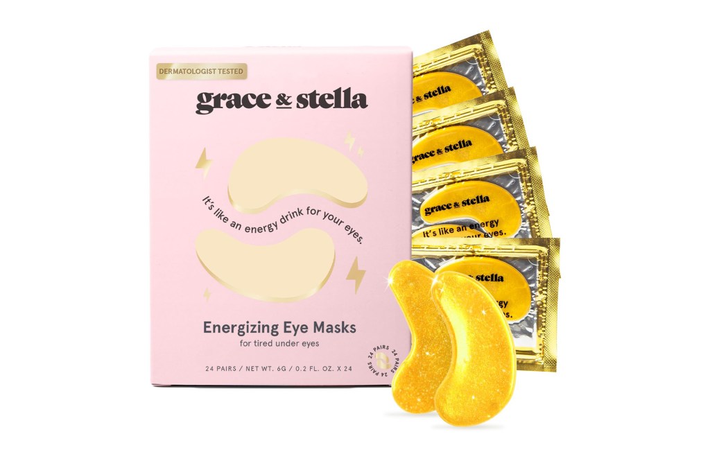 grace & stella Under Eye Mask (Gold, 24 Pairs)