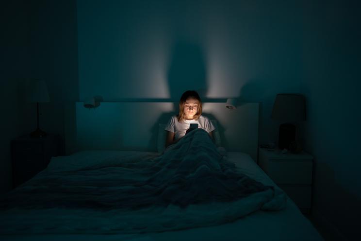 Cellphone use can lead to poor sleep, which can raise the risk of heart disease, researchers found.