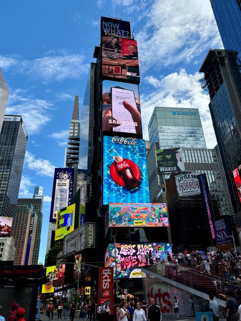 Ads in Times Sqaure 