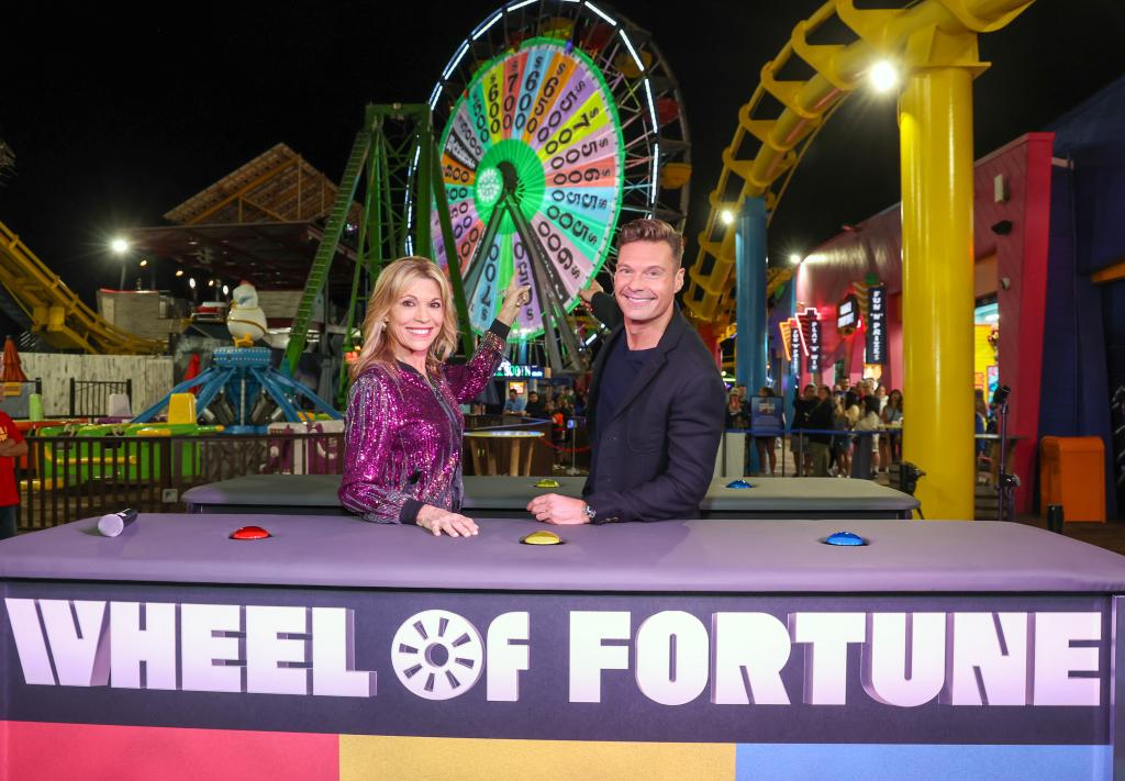 Vanna White and Ryan Seacrest in Santa Monica on August 30, 2024