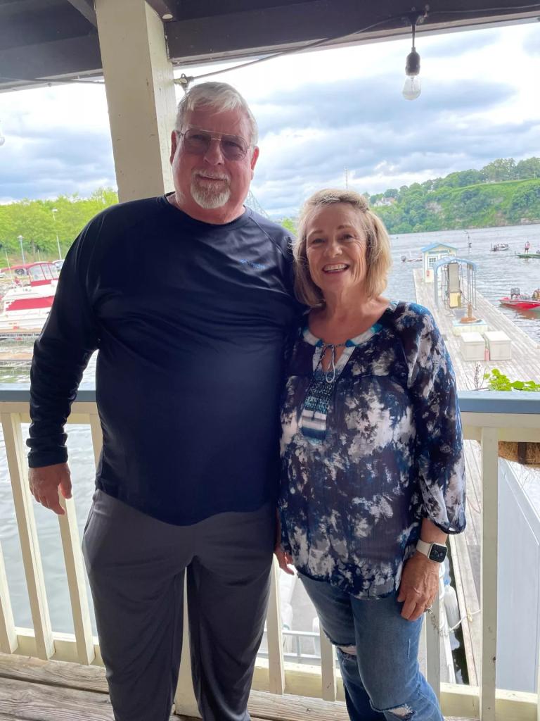 William Bryan and his wife Beverly were visiting the Florida panhandle from their home in Muscle Shoals, Ala. when he began experiencing lower left abdominal pain.