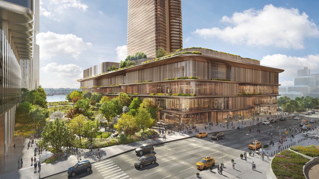 Wynn unveil renderings of the proposed casino for Hudson Yards. 