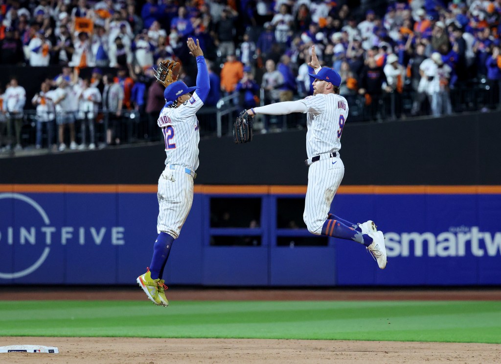 The Mets are now one win away from the NLCS.