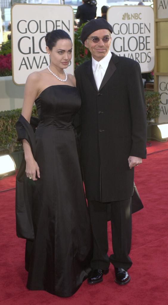 Angelina Jolie and Billy Bob Thornton at the 2002 Golden Globe Awards