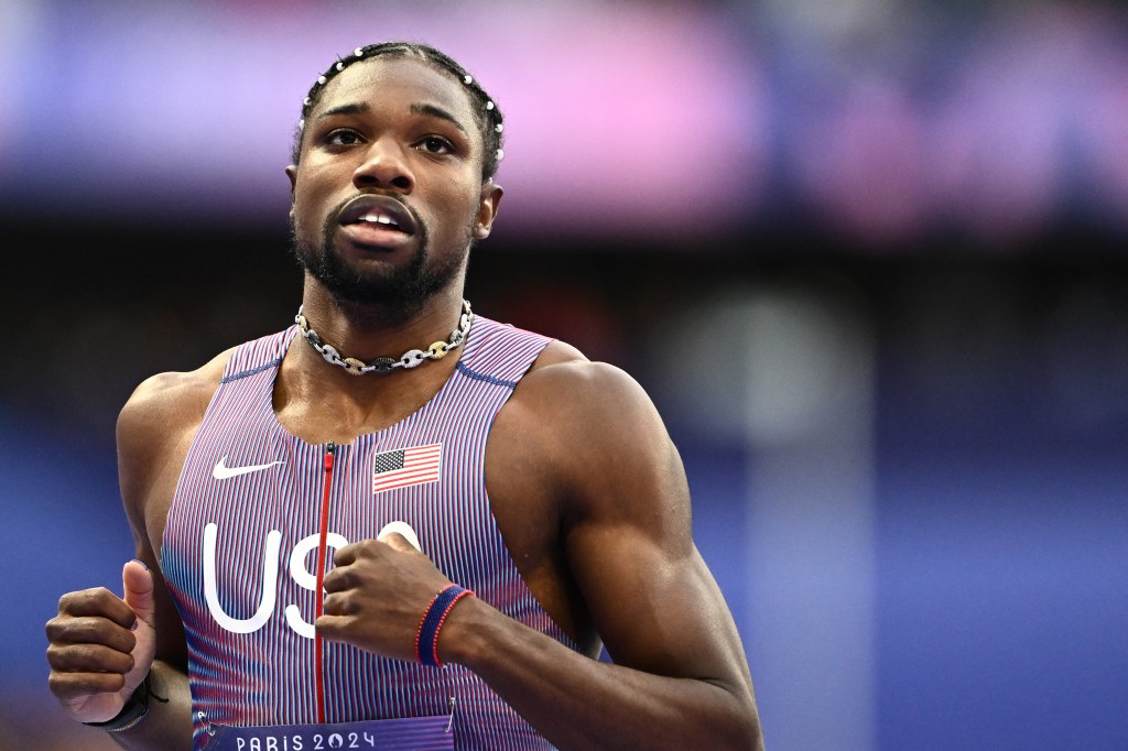 Noah Lyles competed at the 2024 Paris Olympics.