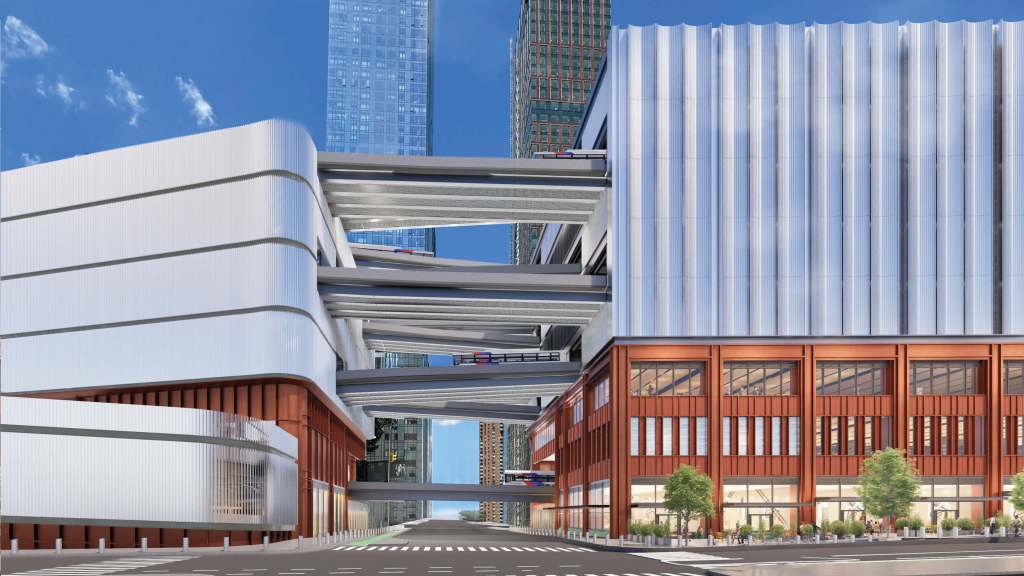 Renderings of the $10B Port Authority Midtown bus terminal replacement plan.