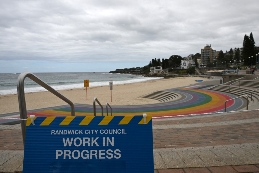 People at nearby beaches should be on the lookout in the coming days, officials said.