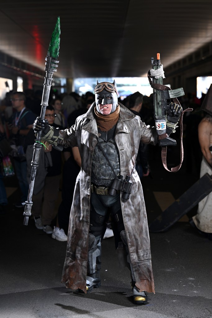 A cosplayer at the New York Comic Con 2024.