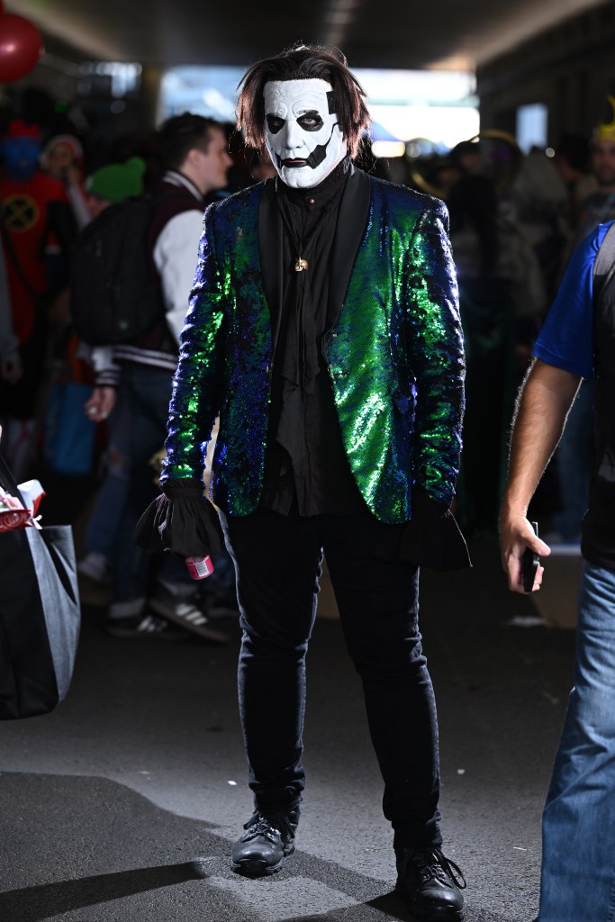 A cosplayer at the New York Comic Con 2024.