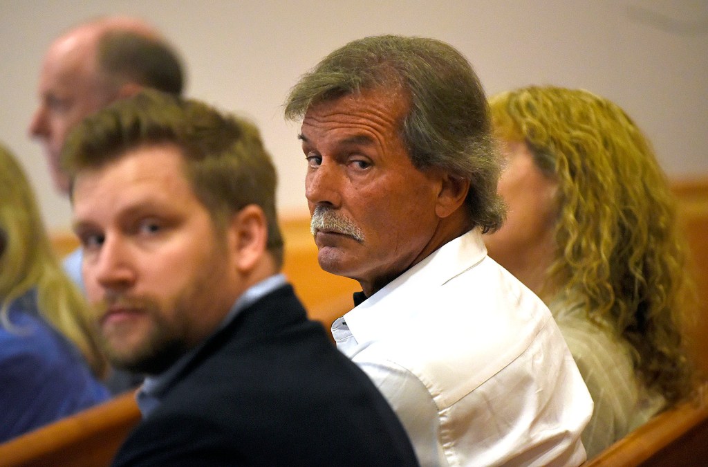 Baseball Hall of Famer and former Boston Red Sox pitcher Dennis Eckersley attended the trial of his daughter Alexandra Eckersley.