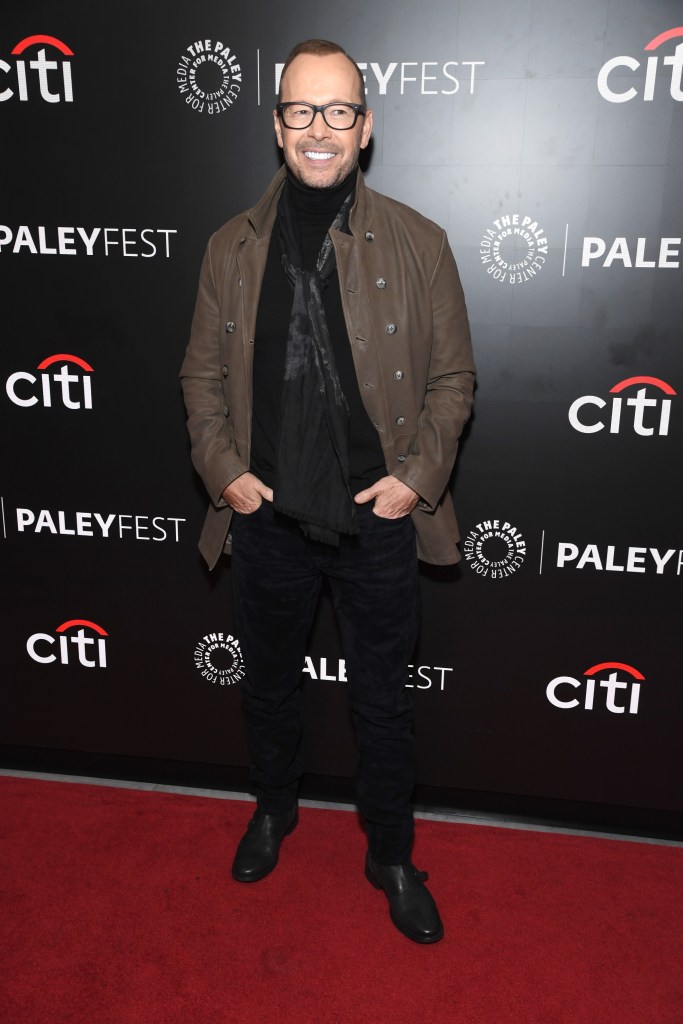 Donnie Wahlberg attends "Blue Bloods" during PaleyFest 2024.