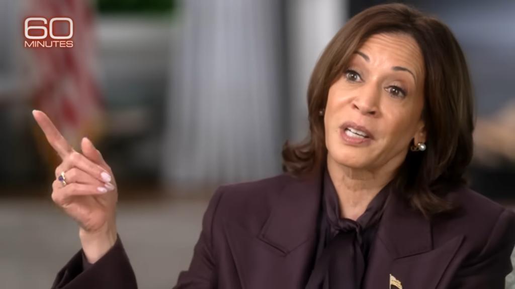 60 Minutes election special, Bill Whitaker asks Vice President Kamala Harris questions