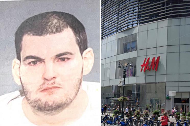 A serial shoplifter was busted stealing from Times Square the same day he was released from jail and expected to report for treatment.