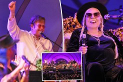 Elton John, Joni Mitchell and her "Joni Jam" concert at the Hollywood Bowl.