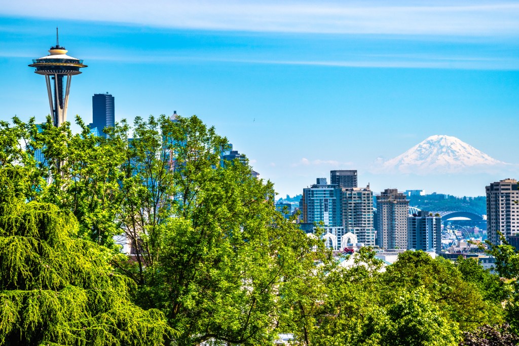 Seattle's Mount Rainier is losing some of its height, a climber observed.