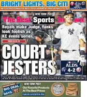 October 8, 2024 New York Post Back Cover