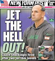 October 9, 2024 New York Post Front Cover