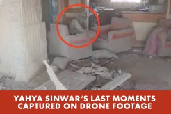 Yahya Sinwar's last moments captured on drone footage.