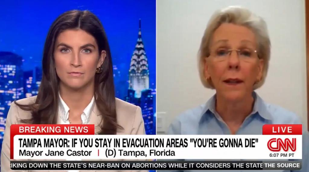 Tampa Mayor Jane Castor (R) offered blunt warning to residents that they will "die"