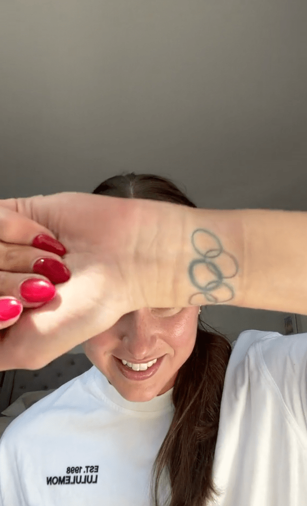 olympic rings tattoo