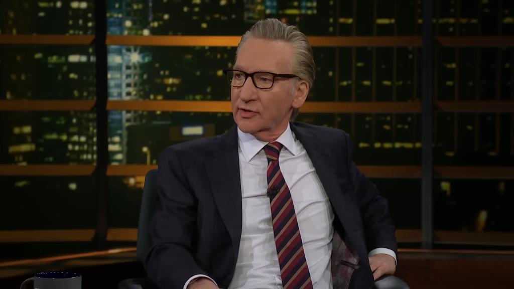 "Real Time" host Bill Maher questioned whether it was wise for the liberal media to continue avoiding the growing controversies surrounding Second Gentleman Doug Emhoff.