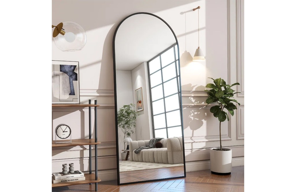 Metal Arch Mirror
