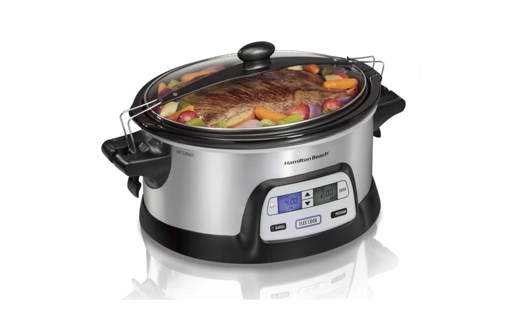 Hamilton Beach® Programmable FlexCook 6 Quart Slow Cooker
