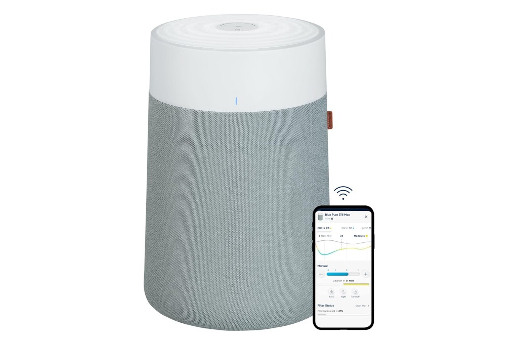 A smart speaker with a phone