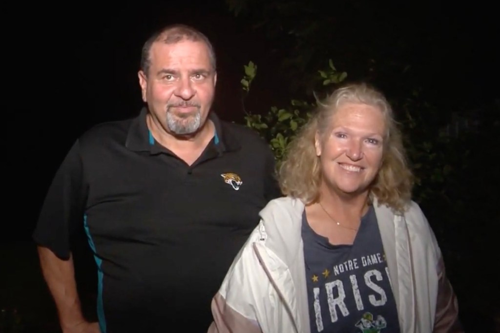 The couple found the wedding ring that had been lost nearly a decade prior.