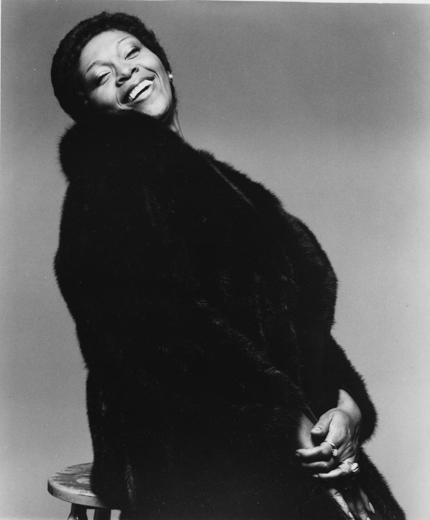 Cissy Houston poses for a studio portrait in 1977 in the United States. 